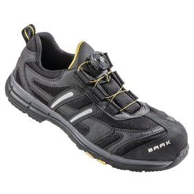 BAAK® - Sicherheitshalbschuh Captain John 5082, S1P SRC ESD, schwarz/gelb, Größe 45