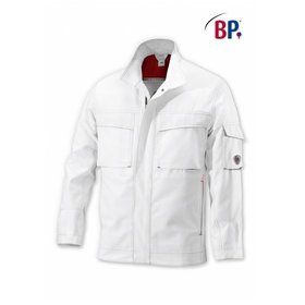 BP® - Arbeitsjacke 1787 555 weiß/dunkelgrau, Größe 56/58l