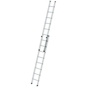 MUNK Günzburger Steigtechnik - Schiebeleiter 2x8 Sprossen, L eingefahren 2500mm, L ausgefahren 4080mm