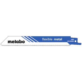 metabo® - 25 Säbelsägeblätter "flexible metal" 150 x 0,9 mm, BiM, 1,4 mm/ 18 TPI (628251000)