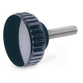 Ganter Norm® - 529.5-15-M5-10 Rändelschrauben, Kunststoff, Gewindestift Edelstahl