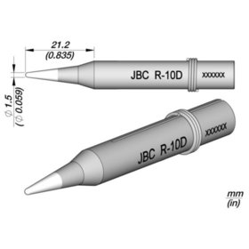 JBC - Lötspitze R-10D, ø1,5mm