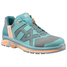 Haix - Halbschuh CONNEXIS Go GTX Ws low mint-coral, keine Sicherheitsklasse, blau/orange, UK 8.5 / EU 43