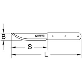 KSTOOLS® - TITANplus Universalmesser, 250mm