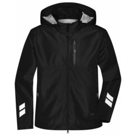 James & Nicholson - Workwear Hardshell Jacke JN1814, schwarz, Größe L