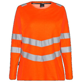 Engel - Safety Damen Langarm-Shirt 9543-182, Orange, Größe 3XL