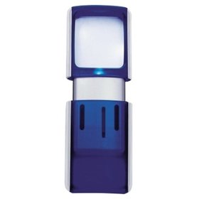 WEDO® - Lupe 2717503 4,7x11,8x1,4cm LED blau +Batterien