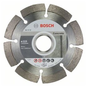 Bosch - Diamanttrennscheibe Standard for Concrete ø115 x 22,23 x 1,6 x 10mm 10er-Pack (2608603239)