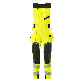 MASCOT® - Kombihose ACCELERATE SAFE, hi-vis Gelb/Schwarz, Größe 82C58