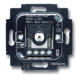 Busch-Jaeger - Dimmer Dreh/Druckkn 40-420W kapaz UP