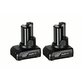 Bosch - Akkupack-Set, 2x GBA 12V, 4.0Ah