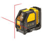 DeWALT - Linienlaser DCE088D1R-QW, rot, 10,8V / 2Ah