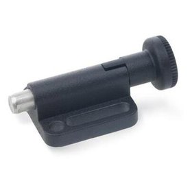 Ganter Norm® - 417-4-C Rastbolzen mit Knopf, mit und ohne Rastsperre