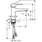 hansgrohe - Waschtisch-Einhebelmischer Metropol 100