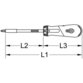 KSTOOLS® - 1/4" Revolver-Ratschen-Bit-Schraubendreher, 7-teilig