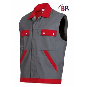 BP® - Weste 1461 720 dunkelgrau/rot, Größe 2XL