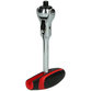 KSTOOLS® - MODIFIX Schwenkkopf-Knarre Mini-T-Griff-, 72 Zahn KS1/4"