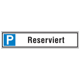 SafetyMarking® - Parkplatzschild "Privatparkplatz" Alu geprägt