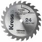 Kress - Sägeblatt für Handkreissäge 115mm 60T HSS blade, KUV12P 11053699000