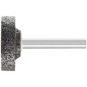 PFERD - INOX EDGE Schleifstift Zylinder Ø 32x8 mm Schaft-Ø 6 mm A30 für Edelstahl