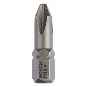 Bosch - Schrauberbit Extra-Hart, PH 2, 25mm, 10er-Pack, im Blister (2607001512)