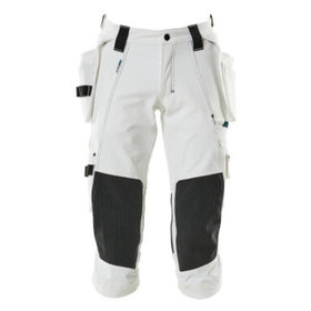 MASCOT® - Dreiviertel-Hose mit Hängetaschen ADVANCED, Weiß, Größe C47