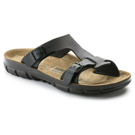 BIRKENSTOCK® - Damen-Pantolette Sofia, BirkoFlor, schmal, schwarz, Größe 38