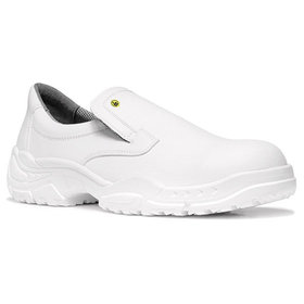 ELTEN - Sicherheitshalbschuh WHITE Slipper Low ESD S2 SRC, Größe 45