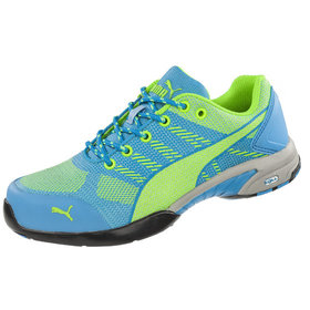 Puma Safety - Sicherheitshalbschuh Celerity Knit Blue Low 642900, S1P HRO SRC, blau, Größe 36