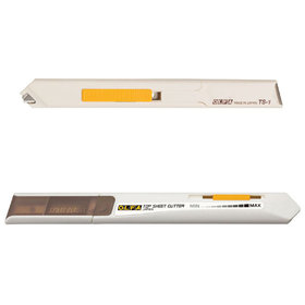 OLFA® - Cuttermesser TS-1 mit einstellbarer Schnittiefe inkl. 2 Ersatzklingen