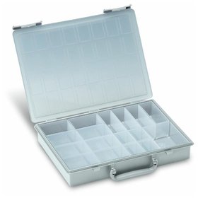 Tanos - Rack-Box für Rack-systainer IV 17 Einzelboxen Lichtgrau
