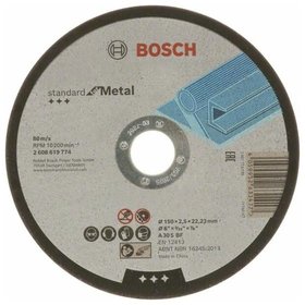 Bosch - Standard for Metal Trennscheibe gerade, 150 mm (2608619774)