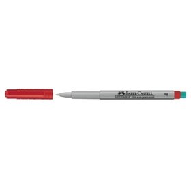 Faber-Castell - CD/DVD-Marker MULTIMARK 151421 0,6mm rot