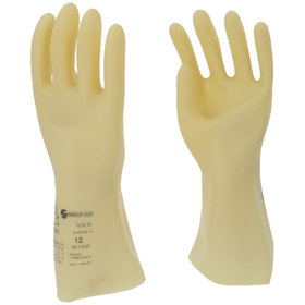 KSTOOLS® - Elektriker-Schutzhandschuh mit Schutzisolierung, Größe 12, Klasse 00, weiß