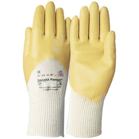 KCL - Mechanischer Schutzhandschuh Sahara® Premium 201, weiß/gelb, Größe 10