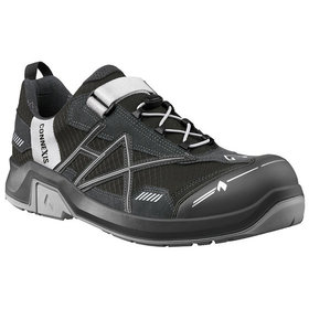 Haix - Sicherheitshalbschuh CONNEXIS Safety T Ws S1P low grey-silver, S1P, grau/silber, Größe UK 4.0 / EU 37