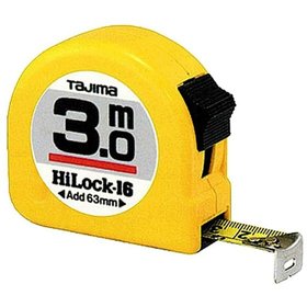 TAJIMA - HI-LOCK Bandmaß 3m/16mm gelb, TAJ-10742