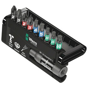 Wera® - Bit-Check 10 Impaktor 1 SB, 10-teilig