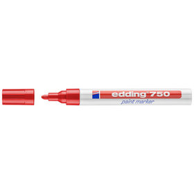 edding - 750 Lackmarker rot