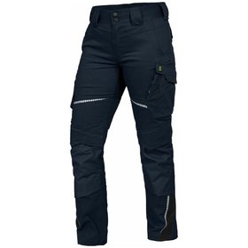 Leibwächter - Damen-Bundhose-Flex-Line Marine/Schwarz-Weiß, Größe 34