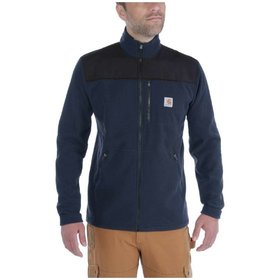 carhartt® - Herren Fleece-Pullover Regular Fit FALLON ZIP SWEATSHIRT, navy, Größe L