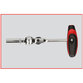 KSTOOLS® - MODIFIX Schwenkkopf-Knarre Mini-T-Griff-, 72 Zahn KS1/4"