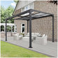 floraworld - Pergola Air 2, 392 x 305 x 223/262 cm