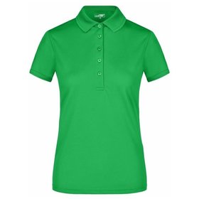 James & Nicholson - Damen Aktiv Poloshirt JN574, grün, Größe M