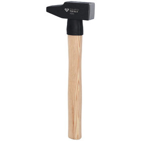 Brilliant Tools - Schlosserhammer mit Hickory-Stiel, 400 g, französische Form