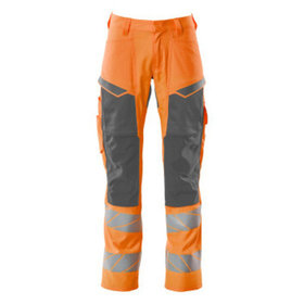 MASCOT® - Hose mit Knietaschen ACCELERATE SAFE, hi-vis Orange/Dunkelanthrazit, Größe 82C50