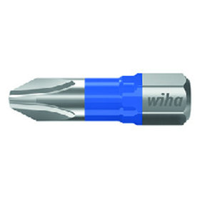 Wiha® - Bit Kreuzschlitz Phillips® 7011-T902 6,3mm / 1/4" PH2x25mm, 5 Stück in Box