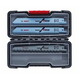 Bosch - 15-tlg. Säbelsägeblatt-Set Wood and Metal Basic (2607010901)