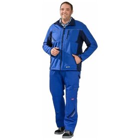 Planam - Wetter- und Kälteschutz-Softshelljacke Highline 2380 kornblau/marine/zink, L