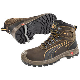 Puma Safety - Sicherheitsstiefel Sierra Nevada Mid, S3 HRO SRC, braun, W11, Größe 41